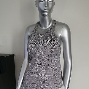 Stylish Black and White Women's Top